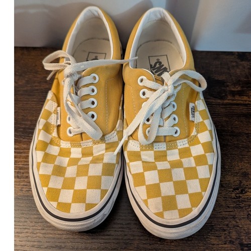 Vans era checkerboard - checkerboard, mustard